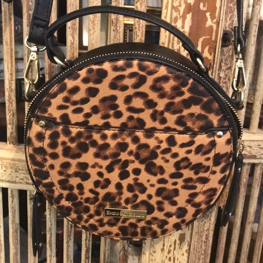 Enzo Angiolini animal print crossbody